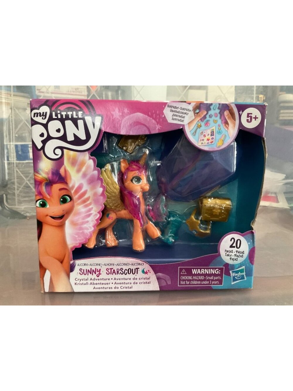 My Little Pony   3"  SUNNY STARSCOUT   A New Generation Crystal Adventure    NEW